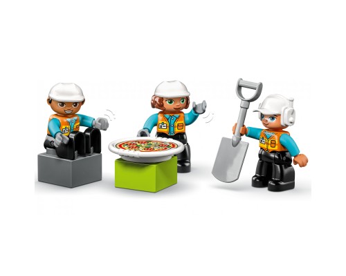 Конструктор LEGO DUPLO Town Будівельний майданчик 61 деталь (10990)