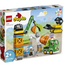 Конструктор LEGO DUPLO Town Будівельний майданчик 61 деталь (10990)