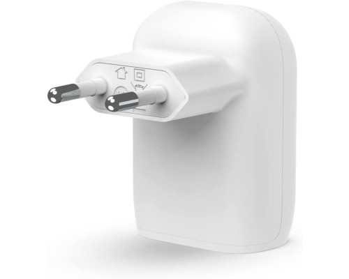 Зарядний пристрій Belkin Home Charger 30W PD PPS USB-С - USB-С 1m (WCA005VF1MWH-B6)