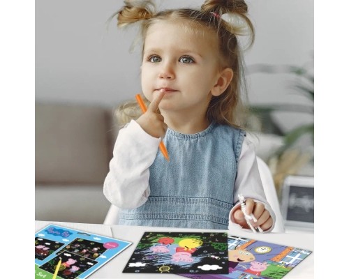 Набір для творчості DoDo гравюр Peppa Pig 3 шт (200185)