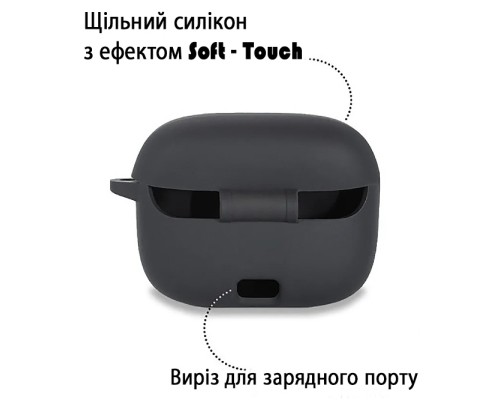 Чохол для навушників BeCover Silicon для JBL Tune 230 NC TWS Black (708608)