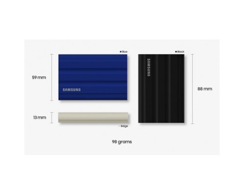 Накопичувач SSD USB 3.2 4TB T7 Shield Samsung (MU-PE4T0S/EU)