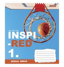 Зошит 1 вересня А5 Inspired 48 аркушів, лінія (766014)