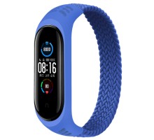 Ремінець до фітнес браслета BeCover Elastic Nylon Style для Xiaomi Mi Smart Band 5/6 (Size S) Deep Blue (706138)