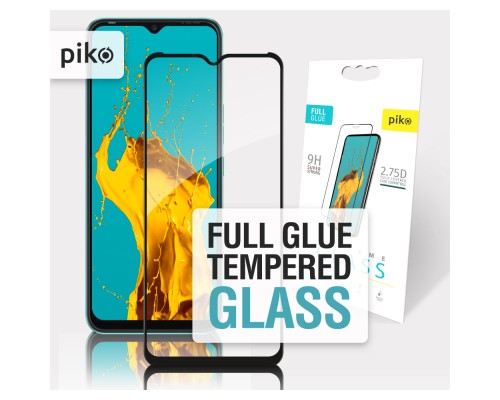 Скло захисне Piko Full Glue Tecno Spark 8 (1283126533105)