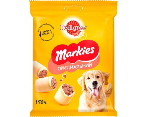 Ласощі для собак Pedigree Markies печиво 150 г (9003579302552)