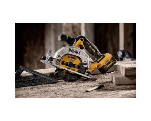 Дискова пила DeWALT 12В XR Li-lon безщіткова, диск 140х20 мм, 2x5Ah, кейс TSTAK (DCS512P2)