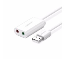 Звукова плата Ugreen US205 white (30143)