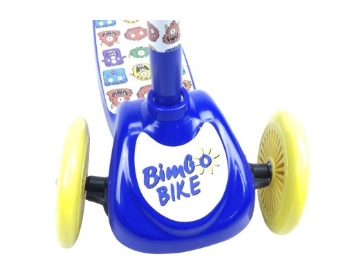 Самокат Bimbo Bike Monsters 12` з регулюванням висоти Синьо-жовтий (75803-IS) Самокат Bimbo Bike Monsters 12` з регулюванням висоти Синьо-жовтий (75803-IS)