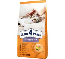 Сухий корм для кішок Club 4 Paws Premium що мешкають у приміщенні 