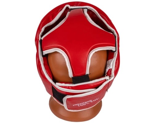 Боксерський шолом PowerPlay 3100 PU Червоний XS (PP_3100_XS_Red)