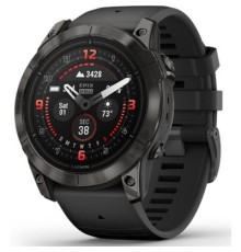 Смарт-годинник Garmin EPIX PRO (g2), 51, Saph, CarbonGray DLC Ti, Black, GPS (010-02804-01)