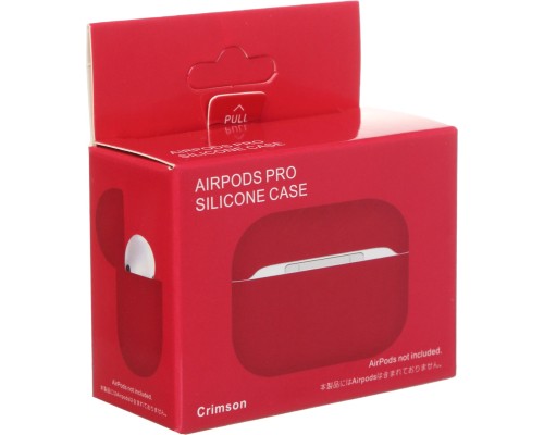 Чохол для навушників Armorstandart Ultrathin Silicone Case для Apple AirPods Pro Crimson (ARM55964) Чохол для навушників Armorstandart Ultrathin Silicone Case для Apple AirPods Pro Crimson (ARM55964)