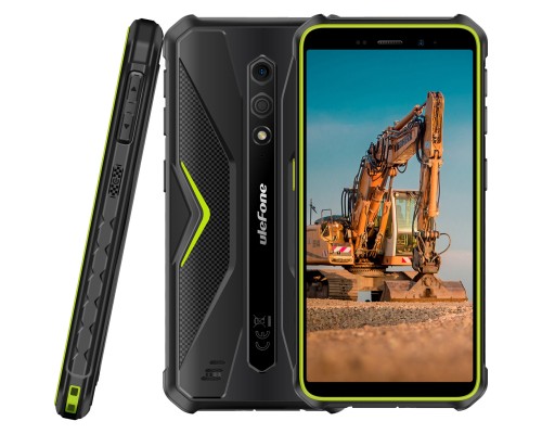 Мобільний телефон Ulefone Armor X12 3/32Gb Black Green (6937748735632)