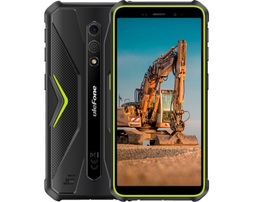 Мобільний телефон Ulefone Armor X12 3/32Gb Black Green (6937748735632)