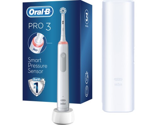 Електрична зубна щітка Oral-B Pro 3 3500 D505.513.3X WT (4210201395539)