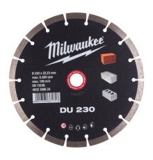 Круг відрізний Milwaukee алмазний DU 230, 230мм (4932399524)