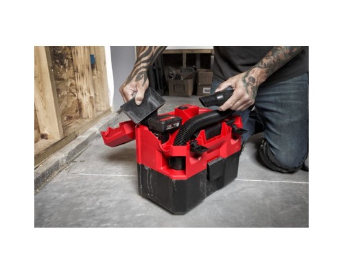 Пилосос будівельний Milwaukee M12 FVCL-0 (без АКБ та ЗП) (4933478186)
