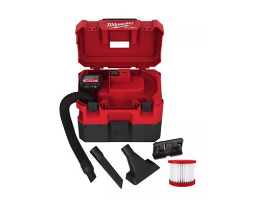 Пилосос будівельний Milwaukee M12 FVCL-0 (без АКБ та ЗП) (4933478186)