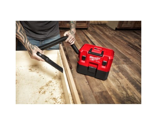 Пилосос будівельний Milwaukee M12 FVCL-0 (без АКБ та ЗП) (4933478186)