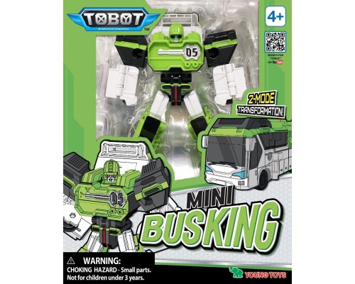 Трансформер Tobot Детективи Галактики С3 міні Бас Кінг (301143)