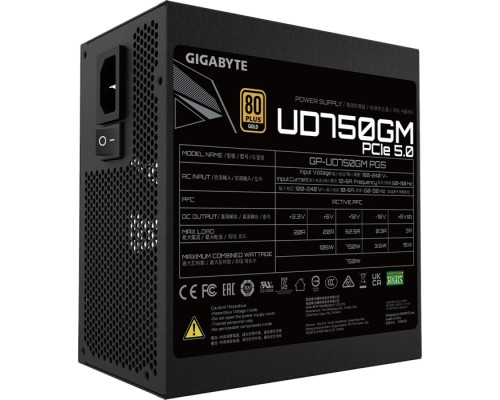 Блок живлення GIGABYTE 750W (UD750GM PG5)