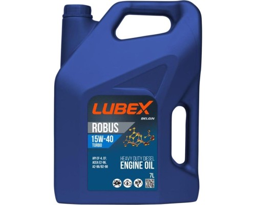 Моторна олива LUBEX ROBUS TURBO 15w40 7л