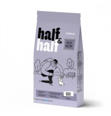 Сухий корм для собак Half&Half для маленьких порід з яловичиною 12 кг (4820261920734)