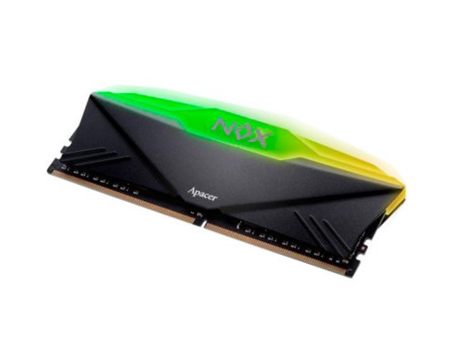 Модуль пам'яті для комп'ютера DDR4 32GB (2x16GB) 3200 MHz NOX RGB Black Apacer (AH4U32G32C28YNBAA-2)