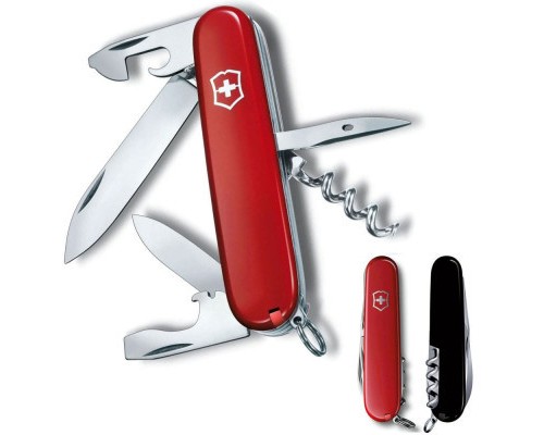 Ніж Victorinox Spartan Ukraine 91 мм Червоно-чорний (1.3603.1.3)