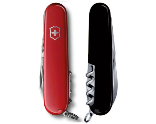 Ніж Victorinox Spartan Ukraine 91 мм Червоно-чорний (1.3603.1.3)