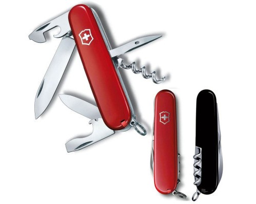 Ніж Victorinox Spartan Ukraine 91 мм Червоно-чорний (1.3603.1.3)