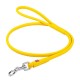 Повідок для собак WAUDOG Glamour круглий XS d 4 мм Д 122 см жовтий (33888)