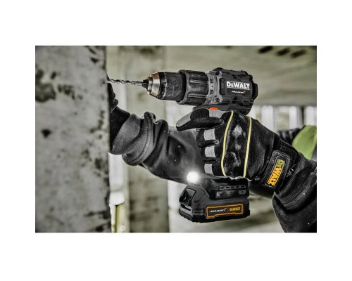 Шуруповерт DeWALT McLaren F1, XR Li-Ion PowerStack 18V GFN блок 2x1.7Ah, 90 Нм, кейс TSTAK (DCD85ME2GT)
