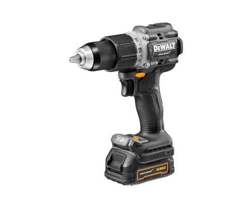 Шуруповерт DeWALT McLaren F1, XR Li-Ion PowerStack 18V GFN блок 2x1.7Ah, 90 Нм, кейс TSTAK (DCD85ME2GT)