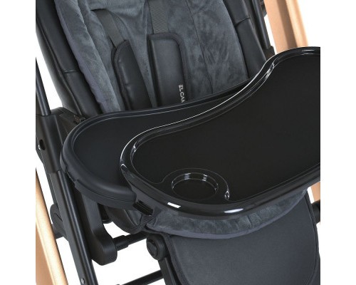 Стілець для годування El Camino ME 1102 DEBUT posh black (ME 1102 posh black)