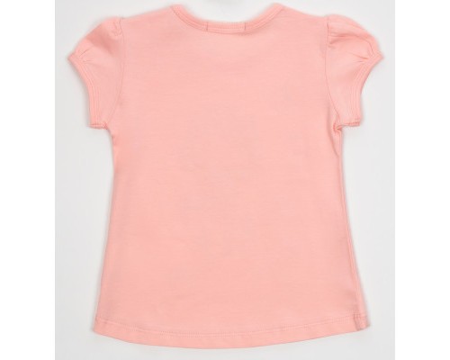 Футболка дитяча Breeze з дівчинкою (18655-110G-peach)