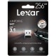 USB флеш накопичувач Lexar 256GB S47 USB 2.0 (LJDS47-256ABBK) 