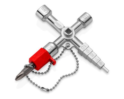 Ключ KNIPEX для електрошаф, професійний (00 11 04)