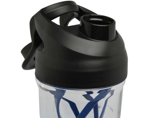 Пляшка для води Nike TR Recharge Shaker Bottle 2.0 24 OZ чорний, синій 709 мл N.101.0724.913.24 (887791762313)