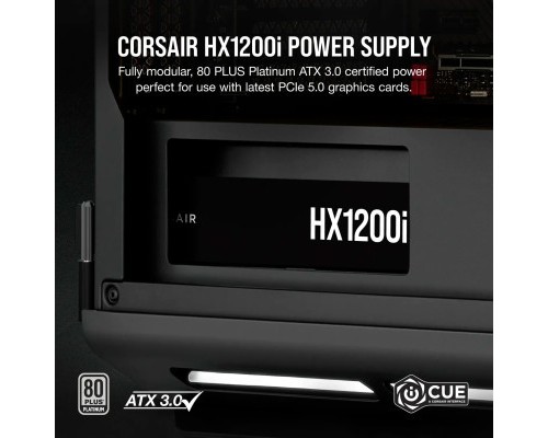Блок живлення Corsair 1200W HX1200i PCIE5 (CP-9020281-EU)