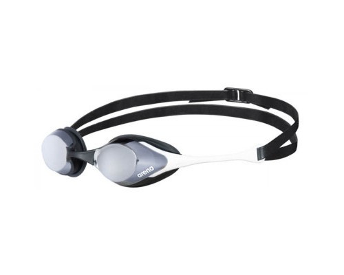 Окуляри для плавання Arena Cobra Swipe Mirror 004196-510 сріблястий, білий Уні OSFM (3468336563885)