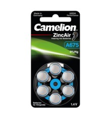 Батарейка А675 / PR44 Zinc-Air * 6 Camelion (A675-BP6)