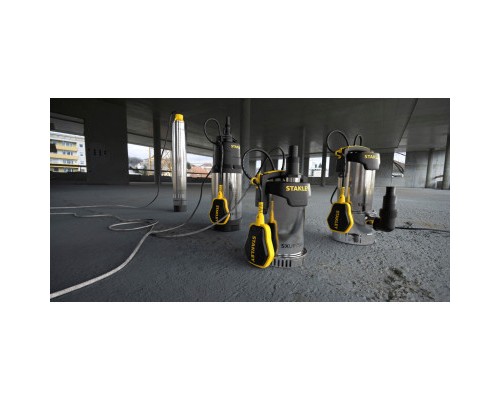 Дренажний насос Stanley 0.75 кВт, для чистої води, 11000 л/год, н (SXUP750XCE)