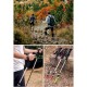 Трекінгові палиці Naturehike ST06 NH17D006-D 3-секційна біла 1 шт (6927595748589)