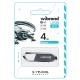 USB флеш накопичувач Wibrand 4GB Aligator Grey USB 2.0 (WI2.0/AL4U7G) 