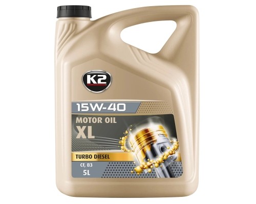 Моторна олива K2 Motor OIL XL-TD 15W-40 5 л (O2545E)