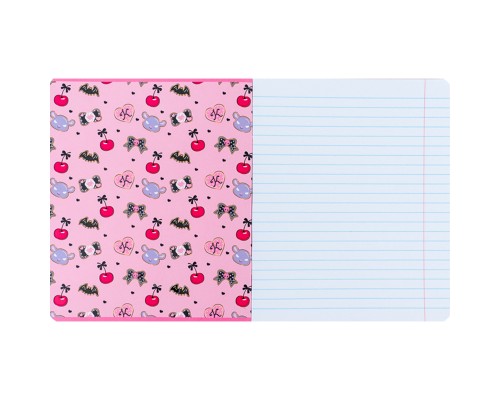 Зошит Kite Kuromi 18 аркушів, лінія (HK24-237)