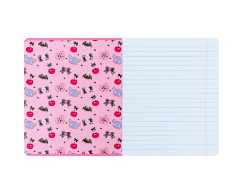 Зошит Kite Kuromi 18 аркушів, лінія (HK24-237)