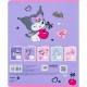 Зошит Kite Kuromi 18 аркушів, лінія (HK24-237)